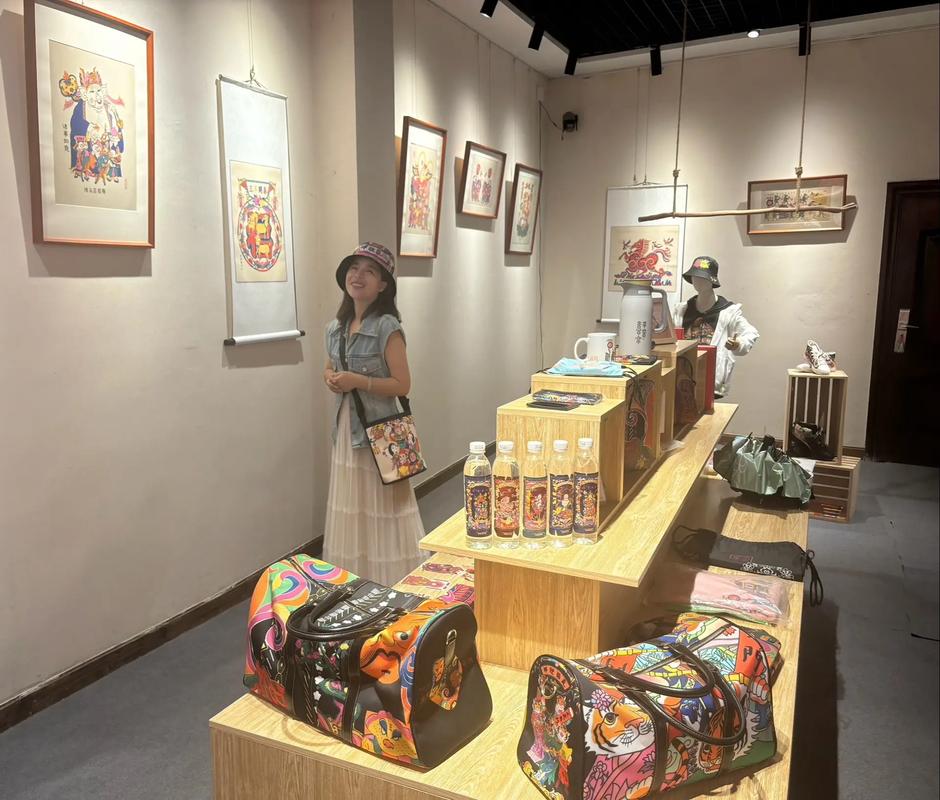 灘頭年畫非遺文創化 非物質文化遺產和文化創意產業結合